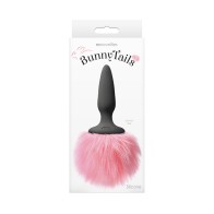 Bunny Tails Pink Fur Butt Plug Mini