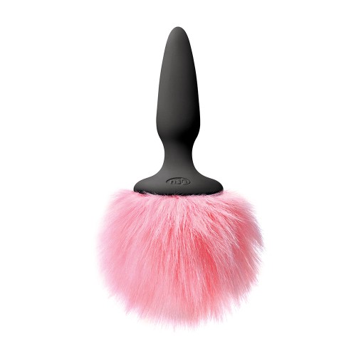 Bunny Tails Pink Fur Butt Plug Mini