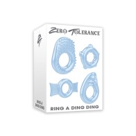 Set de 4 Anillos para Pene Ring A Ding Ding