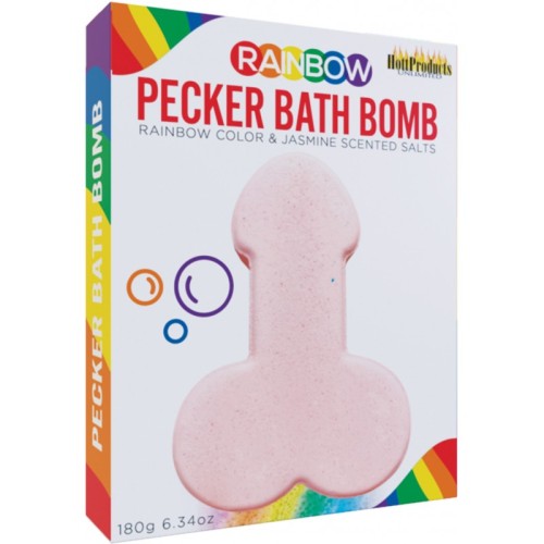 Rainbow Pecker Bath Bomb - Make Bath Time Fun