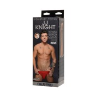 Pene ULTRASKYN JJ Knight de 8.5 pulgadas con Ventosa