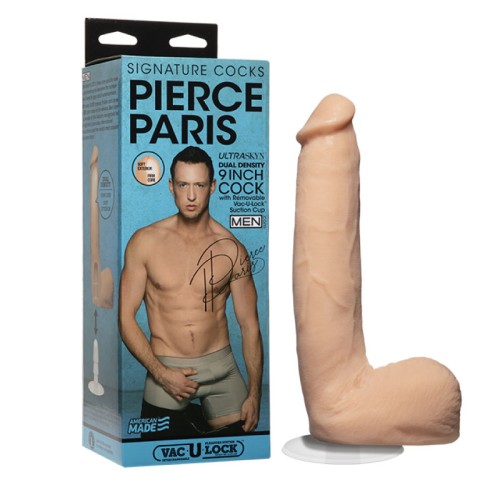 Signature Cocks Pierce Paris 9 Inch ULTRASKYN Dildo with Suction Cup