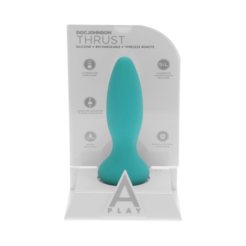 A-Play Thrust Adventure Rechargeable Anal Plug with Remote