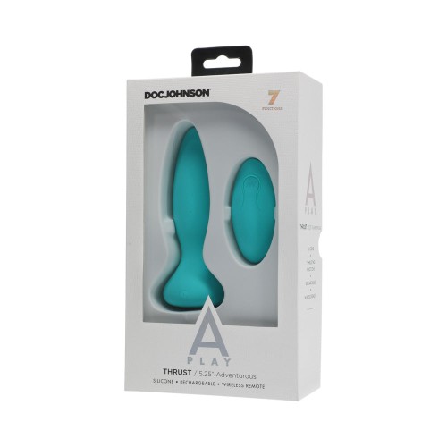 Plug Anal A-Play Thrust Aventura Recargable con Control Remoto