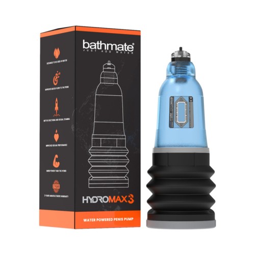 Bathmate Hydromax 3 Blue Hydropump for Real Results