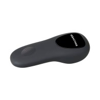 Evolved Remote-Controlled Vibrating Silicone Anal Plug - Black