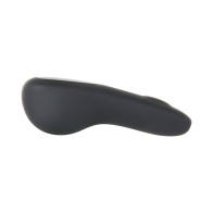 Evolved Remote-Controlled Vibrating Silicone Anal Plug - Black