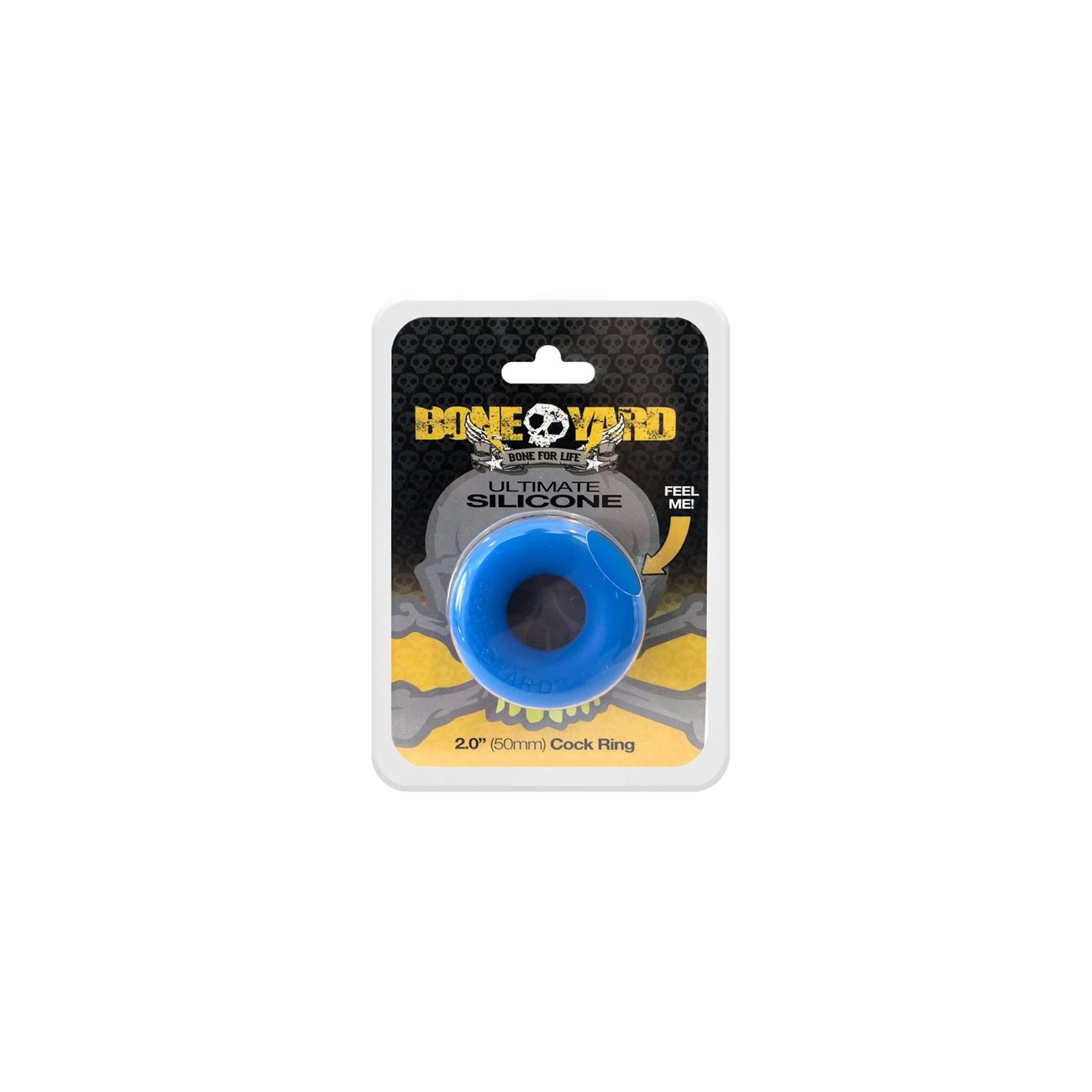 Boneyard Ultimate Silicone Cock Ring Blue