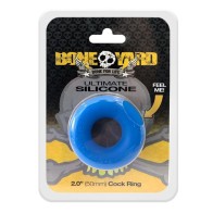 Boneyard Ultimate Silicone Cock Ring Blue