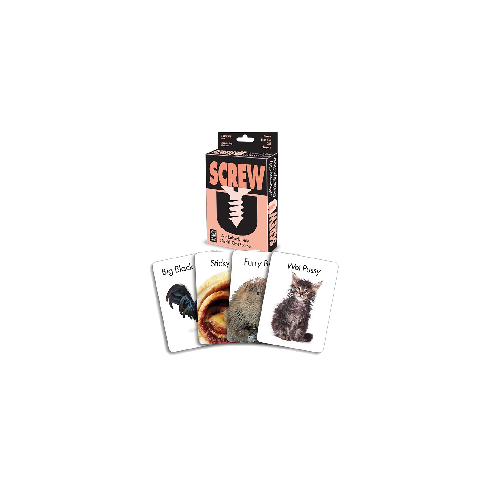 Juego de Cartas Screw U para Adultos