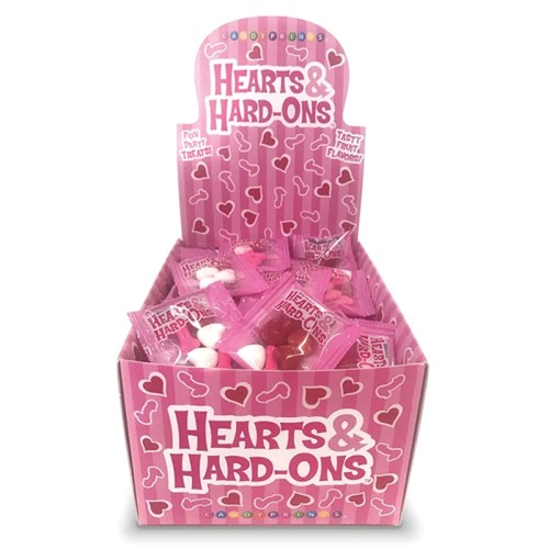 Hearts And Hard-Ons Candy Display of 100