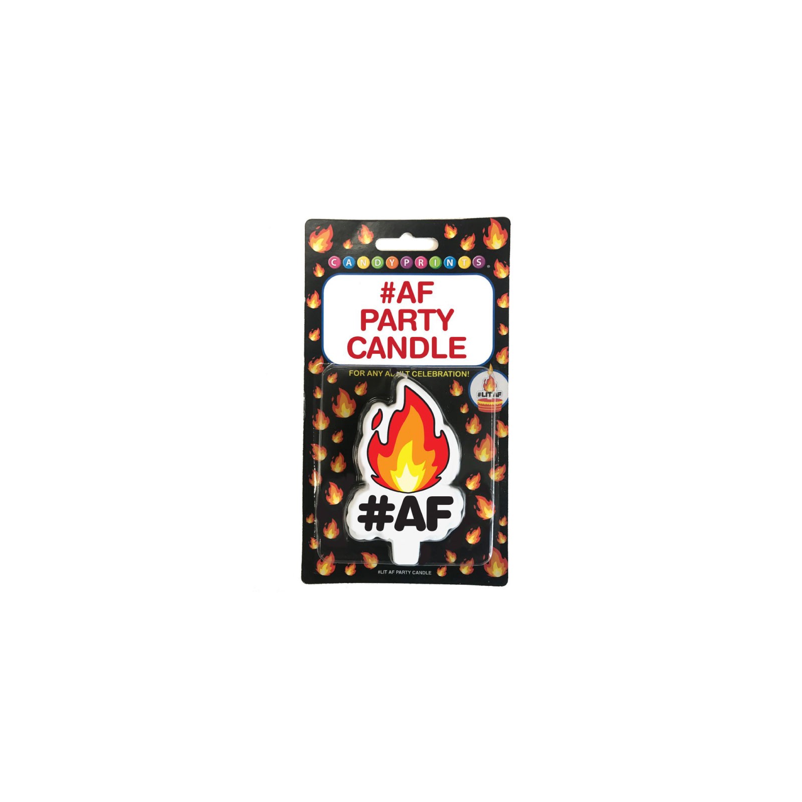 #AF Party Candle for Fun Celebrations