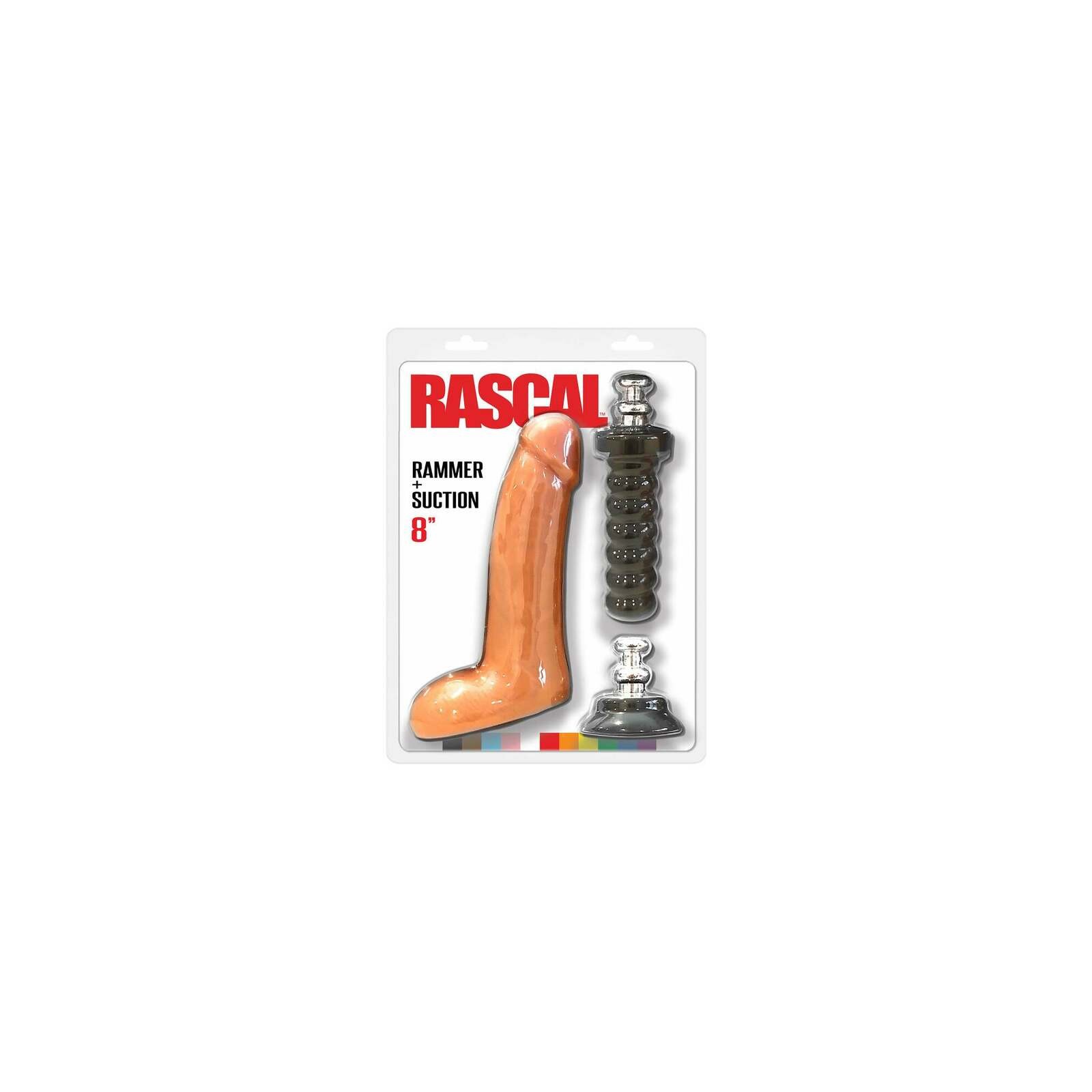 Rascal Rammer + Suction 8in Dildo