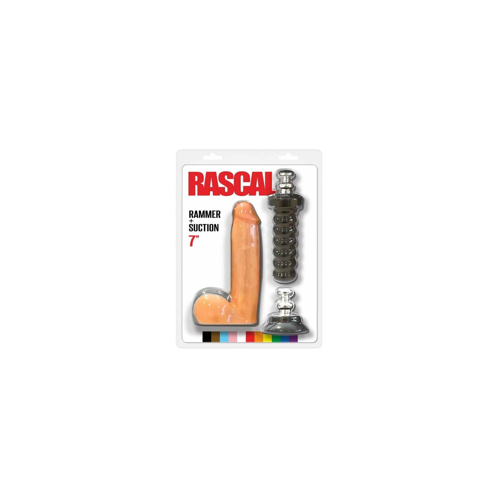 Rascal Rammer Dildo con Succión y Mango