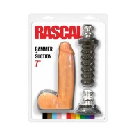 Rascal Rammer Dildo con Succión y Mango