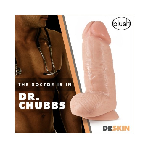 Dr. Skin Dr. Chubbs Dildo Realista de 10 Pulgadas