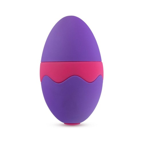 Aria Flutter Tongue Silicone Vibrator in Purple