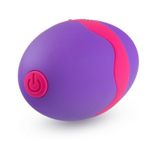 Vibrador Aria Flutter Tongue de Silicona en Morado