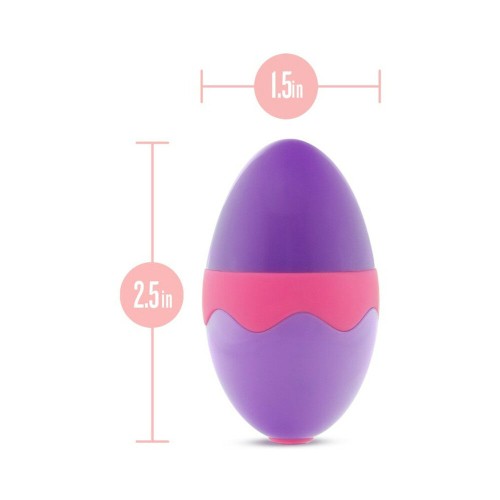 Aria Flutter Tongue Silicone Vibrator in Purple