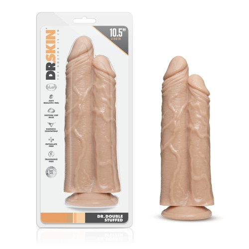 Dildo Doble Dr. Skin Doble Relleno