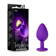 Temptasia Bling Medium Purple Anal Plug