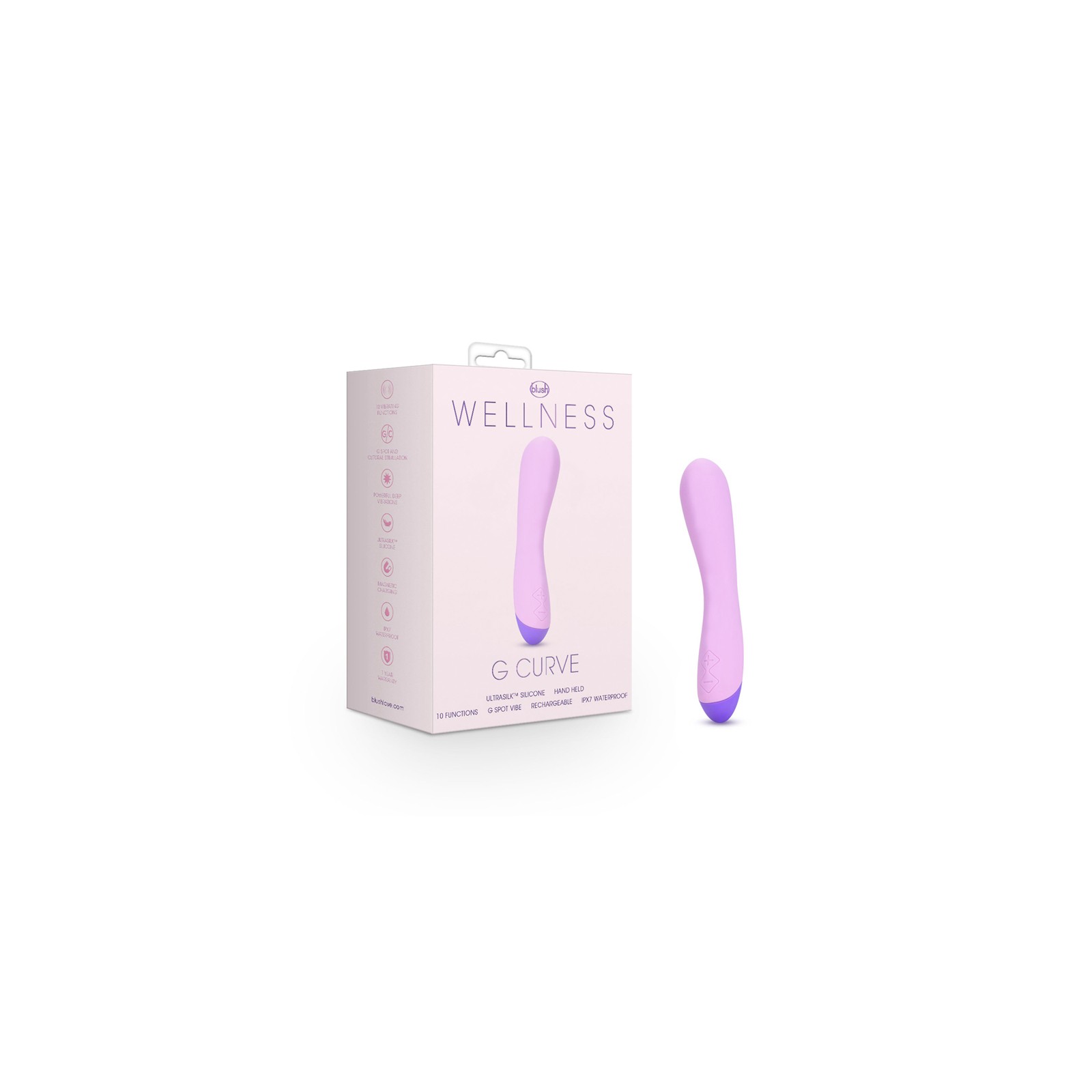 Vibrador G-Spot Reodable Wellness G Curve