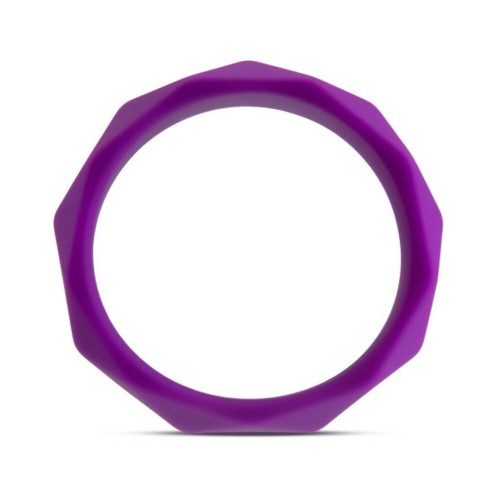 Wellness Geo Silicone Cockring for Enhanced Pleasure