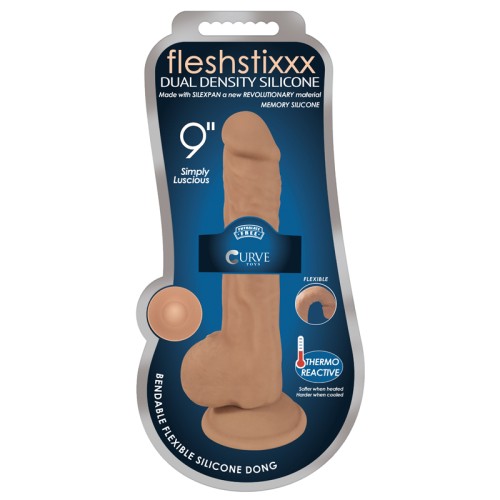 Curve Toys FLESHSTIXXX 9 in Dildo