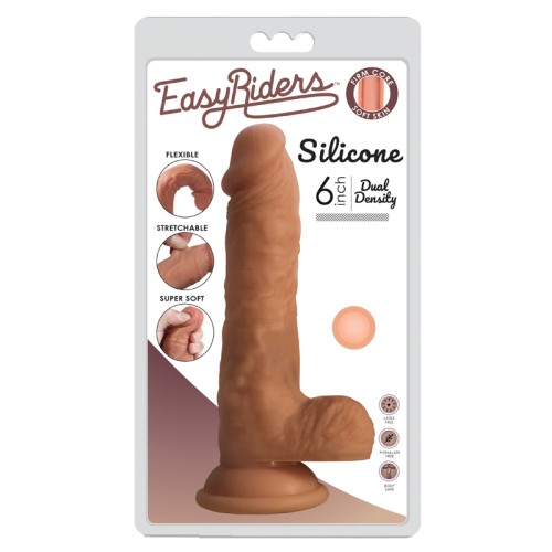 Curve Toys Easy Riders Dual Density Dildo