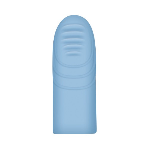 Vibrador de Dedo Recargable Evolved Fingerlicious Azul