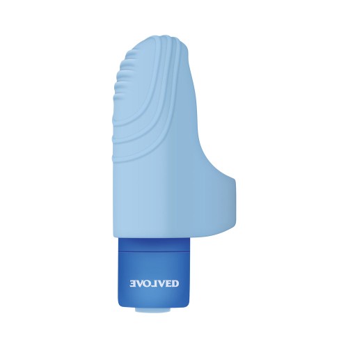 Vibrador de Dedo Recargable Evolved Fingerlicious Azul