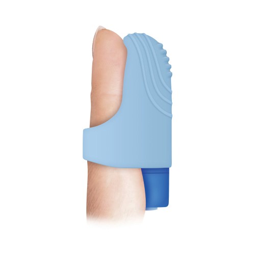 Vibrador de Dedo Recargable Evolved Fingerlicious Azul