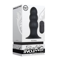 Plug Anal Recargable Evolved Kong - Placer Control Remoto