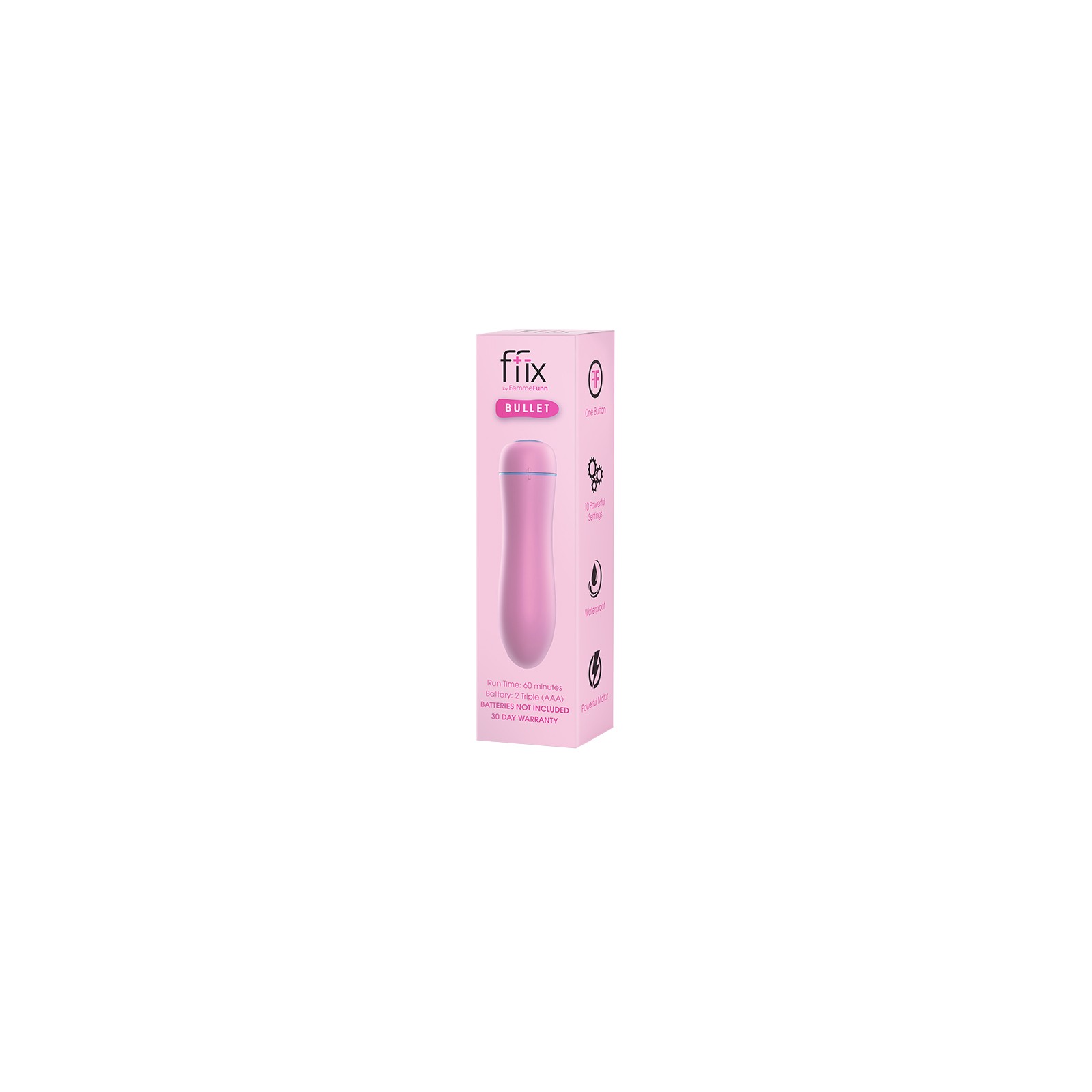 FemmeFunn FFIX Bullet Vibrator for Quick Pleasure