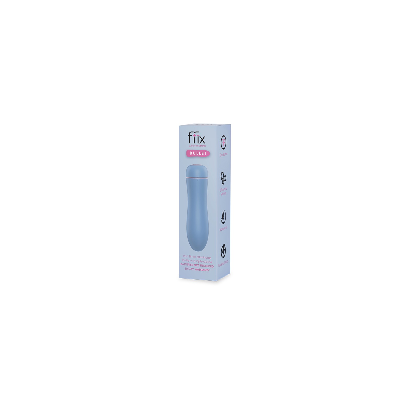 FemmeFunn FFIX Bullet Vibrator - Portable Pleasure