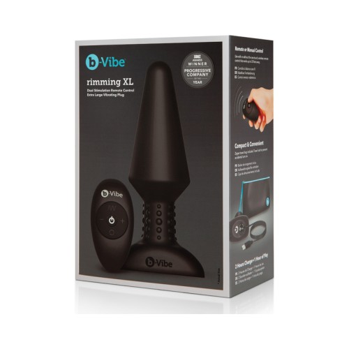 b-Vibe Rimming XL Plug Con Control Remoto