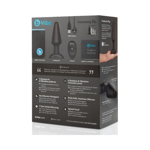 b-Vibe Rimming XL Remote Control Plug