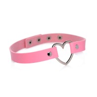 Sweet Heart Chrome Heart Choker for Stylish Play