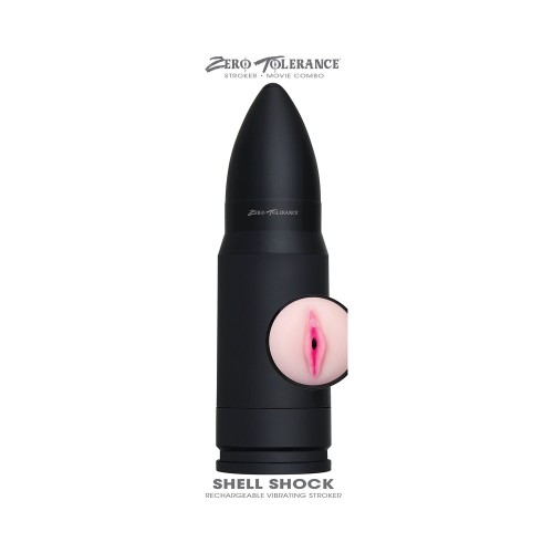 Stroker Vaginal Recargable Shell Shock