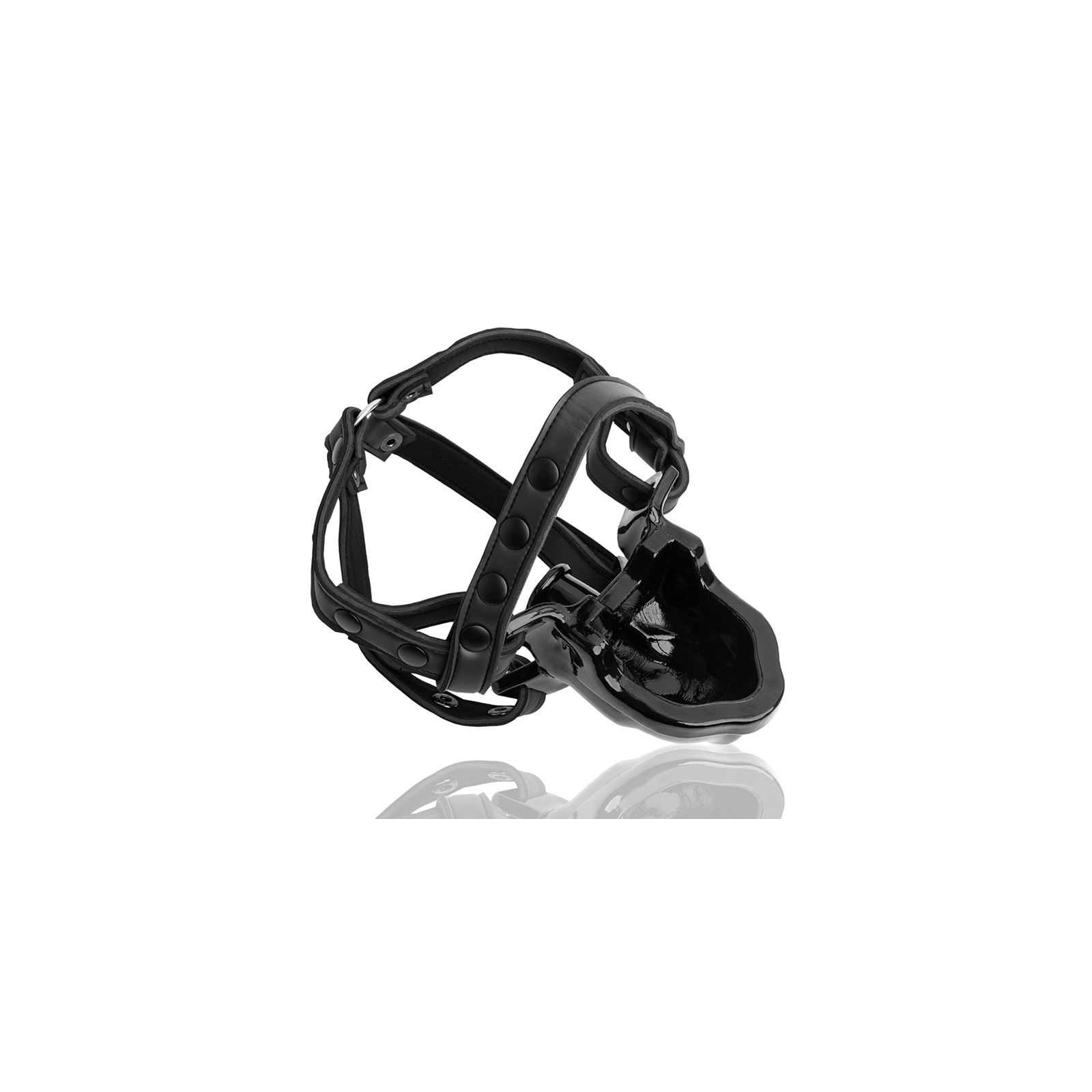 Gag Strap-On WATERSPORT Negro