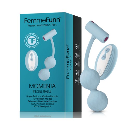 Bolas Kegel Recargables FemmeFunn Momenta para Máximo Placer