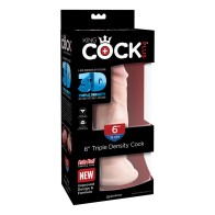 Pipedream King Cock Plus 6 in. Dildo with Suction Cup