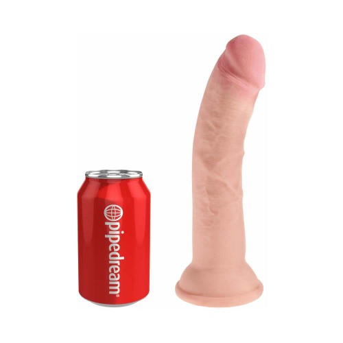 Pipedream King Cock Plus Dildo de 8 pulgadas Triple Densidad