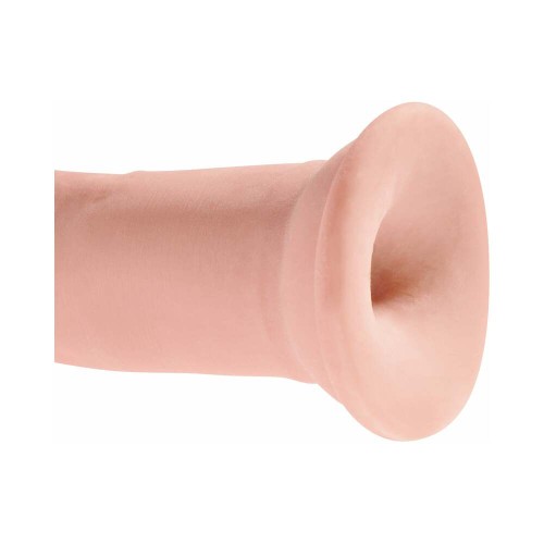 Dildo Realista Triple Densidad King Cock Plus - Beige