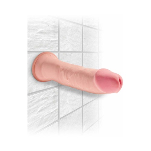 King Cock Plus 9-Inch Triple Density Dildo - Beige