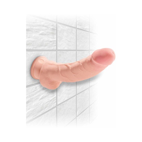 Pipedream King Cock Plus 8in Dildo With Balls - Realistic Pleasure