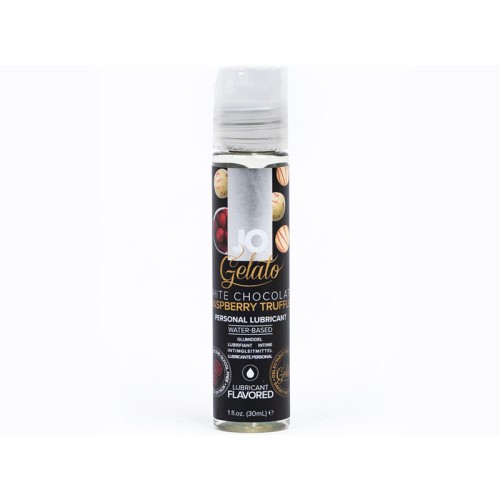 Lubricante a Base de Agua JO Gelato Chocolate Blanco Frambuesa