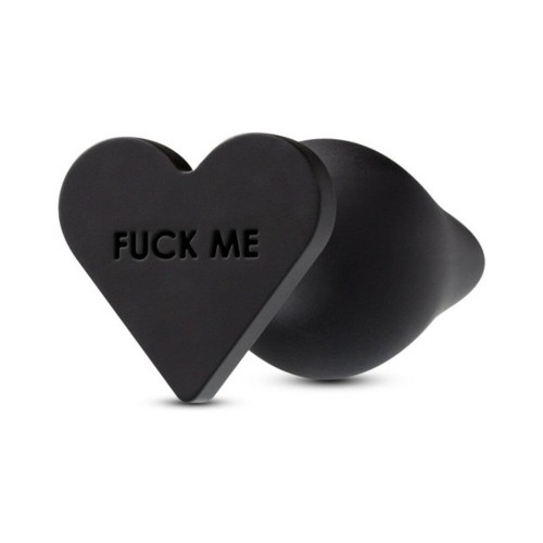 Temptasia Silicone Anal Plug 'Fuck Me'