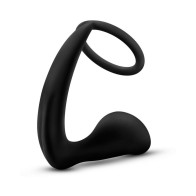 Anal Adventures Premium Silicone Prostate Massager Cock Ring