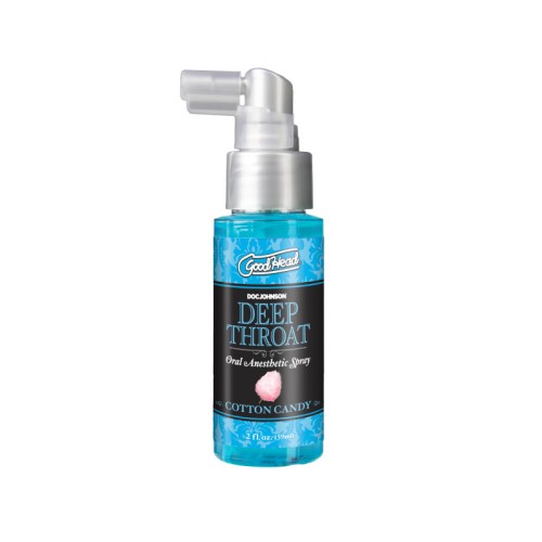 GoodHead Spray para el Gag Reflex Sabor Algodón de Azúcar